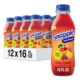 Snapple front packaging showing Fruit Punch bottle and brand appeal