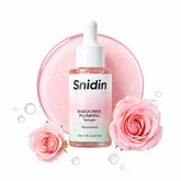 Snidin front bottle view showing sleek serum packaging and gentle benefits