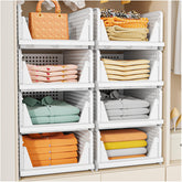 SNSLXH front view showing five organized bins and quick identification benefit