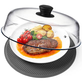 Snuvid glass cover front view showing transparent protection and easy monitoring