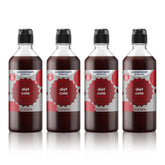 sodastream bottle front packaging showing four bottles and value