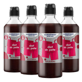 SodaStream Diet Dr Pete front pack view showing four bottles and benefits