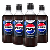 sodastream Pepsi Zero front pack showing four bottles and branding benefits