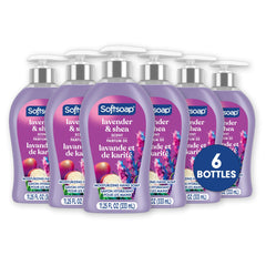 Softsoap front packaging showing pink bottle and pump, highlighting attractive design