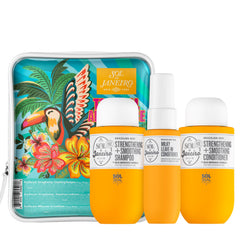 Sol de Janeiro Brazilian Joia conditioner texture being poured for lightweight hydration