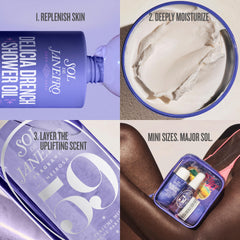 Sol de Janeiro Cheirosa 59 perfume mist spraying to refresh scent and uplift mood