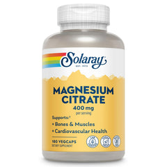 Solaray front packaging showing 180 vegan capsules and benefits