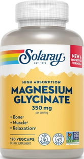 SOLARAY front bottle view showing supplement name and vegan caps for confident choice