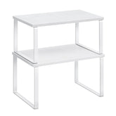 SONGMICS front view organizer showing tidy spice display and clearer access