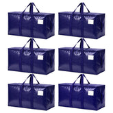 Songrey front view of six dark blue bags showing durable design and storage benefit