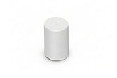 Sonos Era 100 SL front view showing sleek white finish and room-ready design
