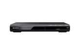 Sony DVPSR510H front view showing disc tray and display, clear operation benefit
