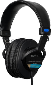 Sony MDR7506 front view showing rugged build and neutral monitoring benefit