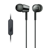 Sony MDREX155AP front view showing earbuds and housing, clear design benefit