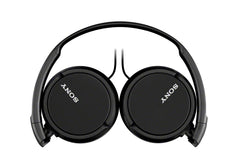 Sony close-up of cushioned earcup highlighting comfort and sound isolation benefit