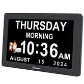 soobest front display showing large HD digits and clear date, improves readability