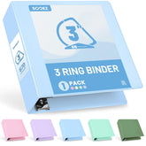 Sooez front cover light blue shows organized professional look and color-coding benefit