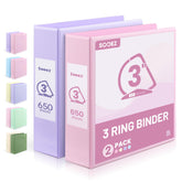 Sooez BinderX front cover showing two-toned design and professional look