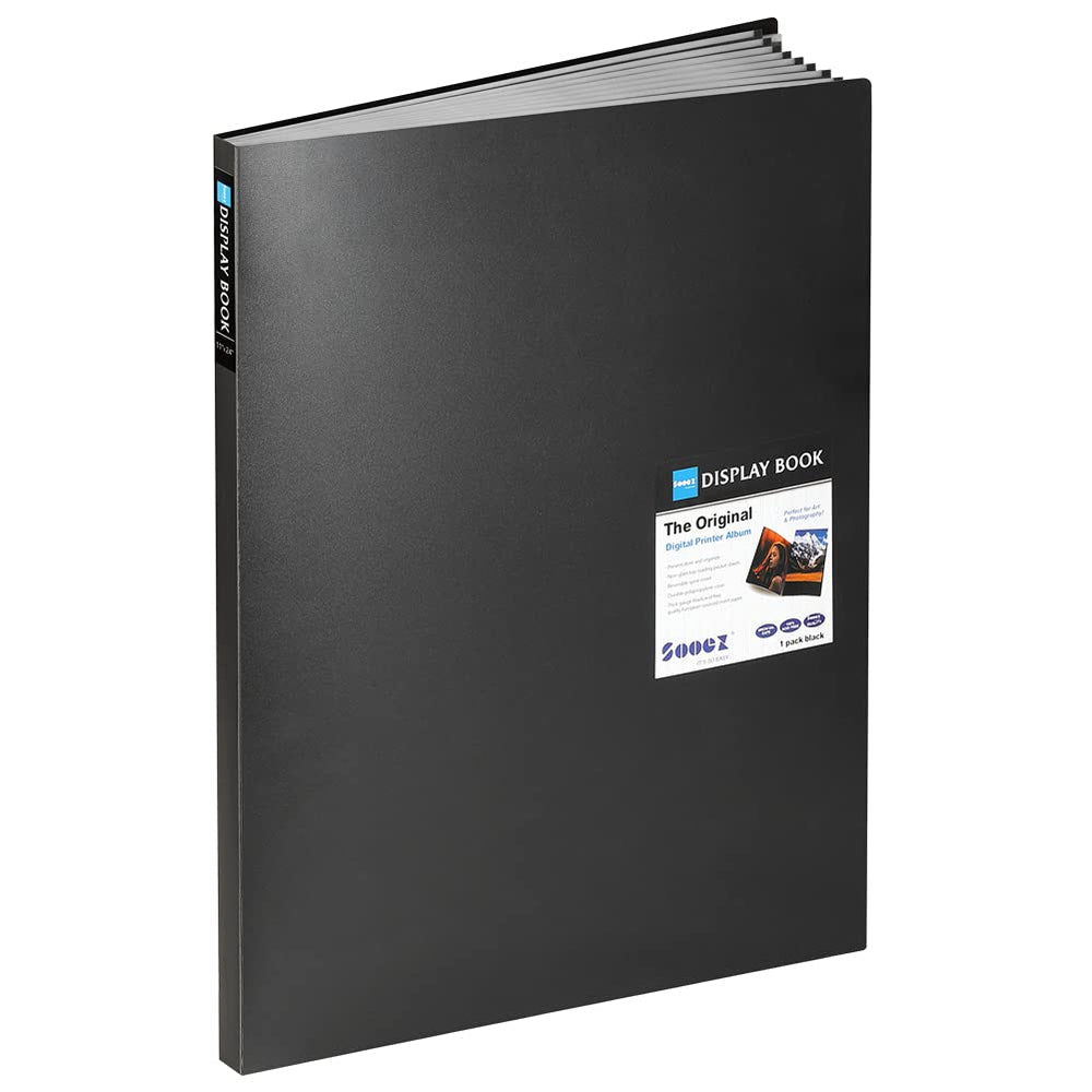 Sooez front cover showing sturdy construction and professional look