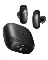 Soundcore Liberty 5 Pro front view showing earbuds and case, clear compact design benefit