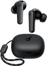 Soundcore P20i front packaging showing earbuds and case for easy unboxing benefit