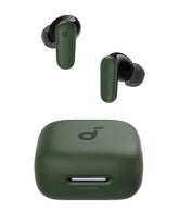 Soundcore P30i front view of closed case showing compact portability and protection