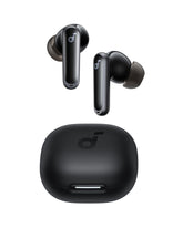 Soundcore P40i front view showing earbuds and case for clear design benefit