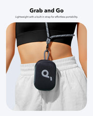Soundcore Select 4 Go floating on water demonstrating IP67 protection and rescue-ready buoyancy