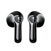 SoundPEATS Air6 HS front view showing earbuds and case, highlighting compact design