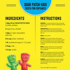 SOUR PATCH KIDS close-up of sour sugar coating and chewy texture for satisfying bite