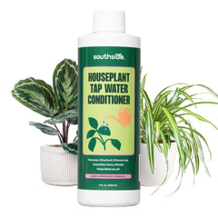 Southside Plants front label of 8 oz bottle showing product use and benefits