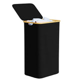 SpaceAid front view showing full 110L capacity and sleek black finish for tidiness
