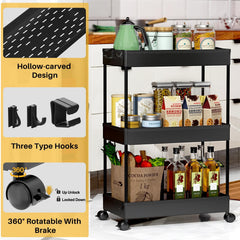 SPACELEAD lower shelf holding tall detergent bottles demonstrating high clearance