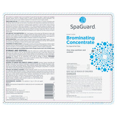 SpaGuard applied in spa with bubbling water showing clearer bathing benefit