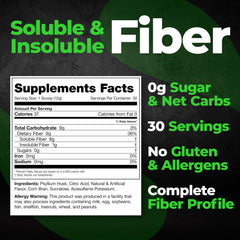 Species Nutrition Fiberlyze fruit punch mixed in glass demonstrating smooth drinkability benefit