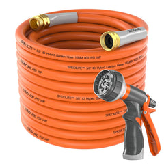 SPECILITE full-length hose coiled neatly showing compact storage and easy handling