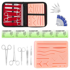 Spectabilis front packaging and kit layout showing all included tools and pad benefits