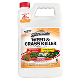Spectracide front label showing product and gallon size for quick ID and use