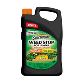 Spectracide bottle front label showing product name and coverage benefit