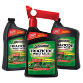 Spectracide front label showing product name and benefits