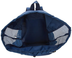 Speedo bag in use at poolside with wet gear visible showcasing quick-dry benefit