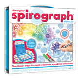 Spirograph front packaging view showing kit contents and usefulness