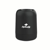 Sploofy PRO II front view in black showing compact profile and discreet use benefit