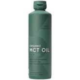 Sports Research front label of C8 Organic Coconut MCT Oil showing product clarity and benefits
