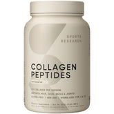 Sports Research collagen front label showing product and benefits