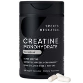 Sports Research front packaging showing bottle and brand for convenient dosing