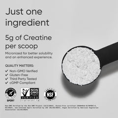 Sports Research creatine mixing in water to show quick dissolution and no grit