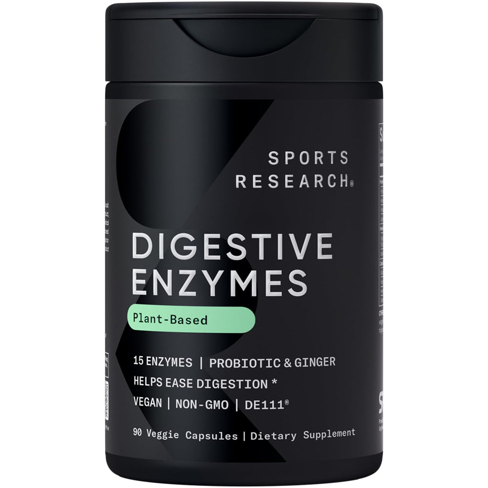 Sports Research front bottle shot showing supplement and benefits