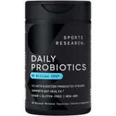 Sports Research front packaging showing product benefits and potency