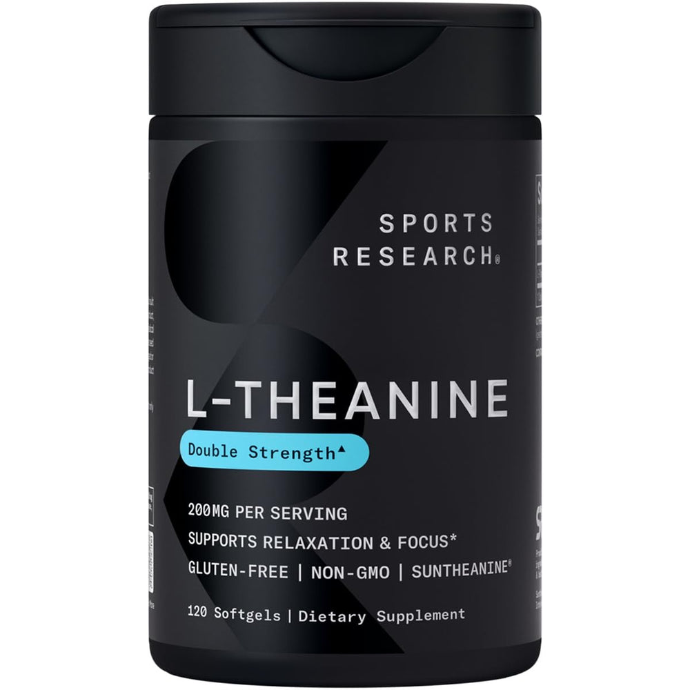 Sports Research front label showing product benefits and dosage